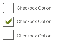 Checkboxen Optionen